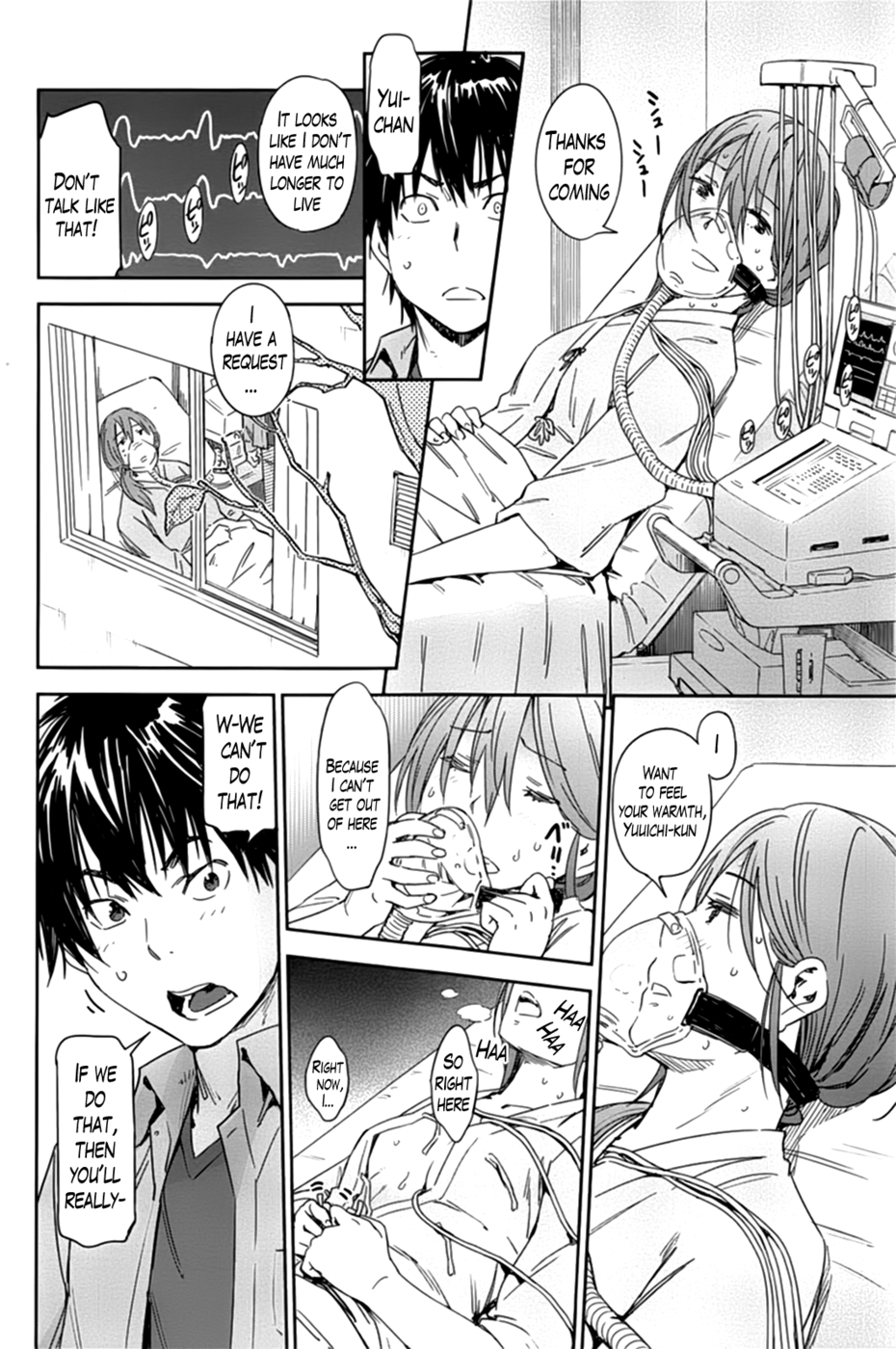 Hentai Manga Comic-Feel My Heartbeat, Give You My Life-Read-6